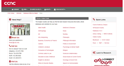 Desktop Screenshot of libguides.ccac.edu